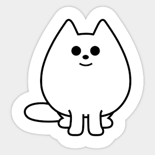 Fluff Sticker